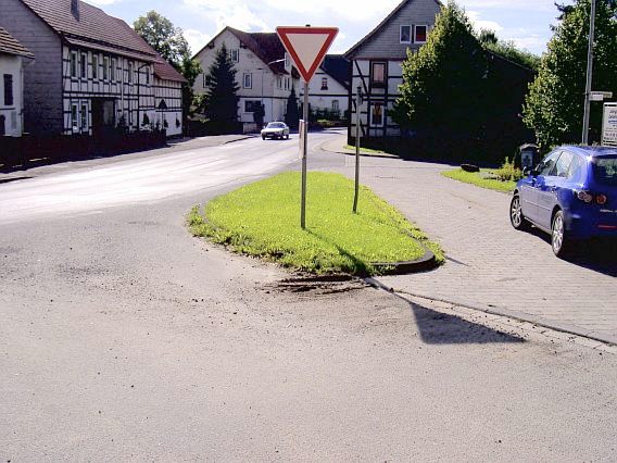 Dreieck Adelebser/Hörmker vorher