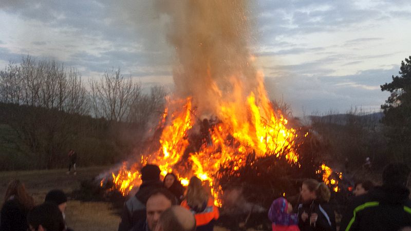 Osterfeuer 2015