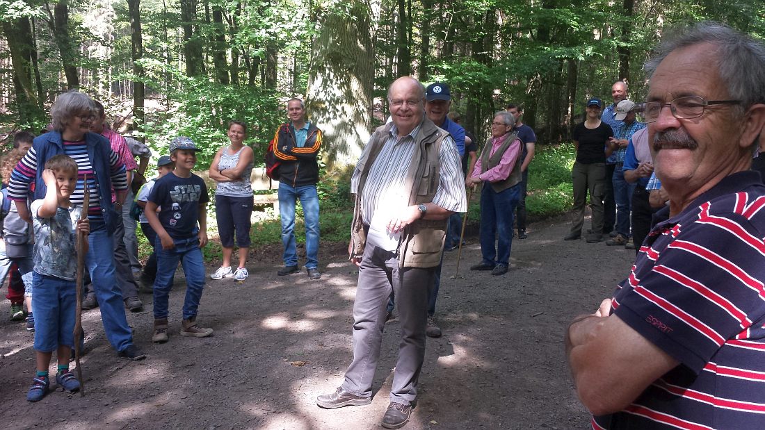 Waldbegang der Forst