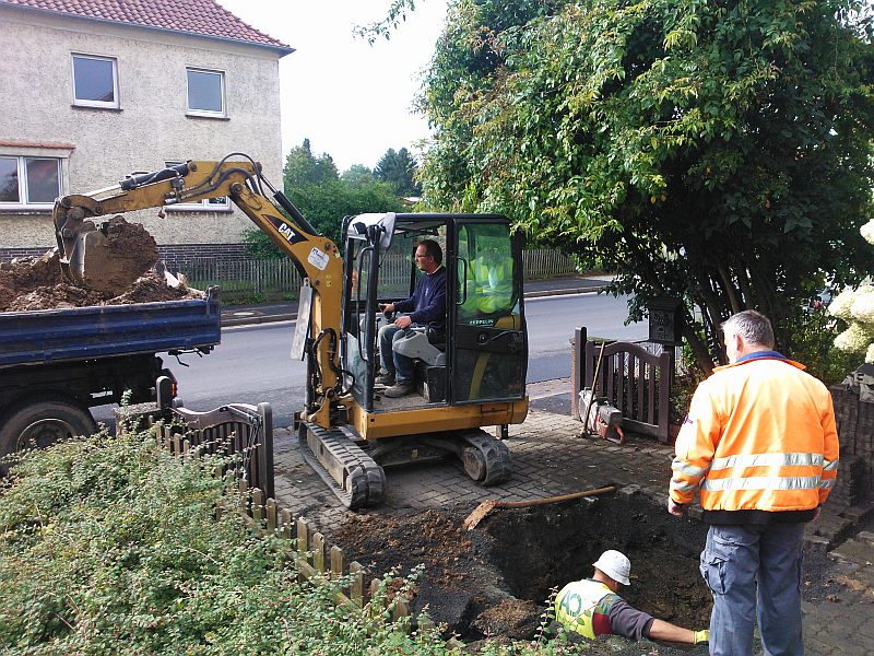 Wasserrohrbruch Adelebser Str 12/13.09.13