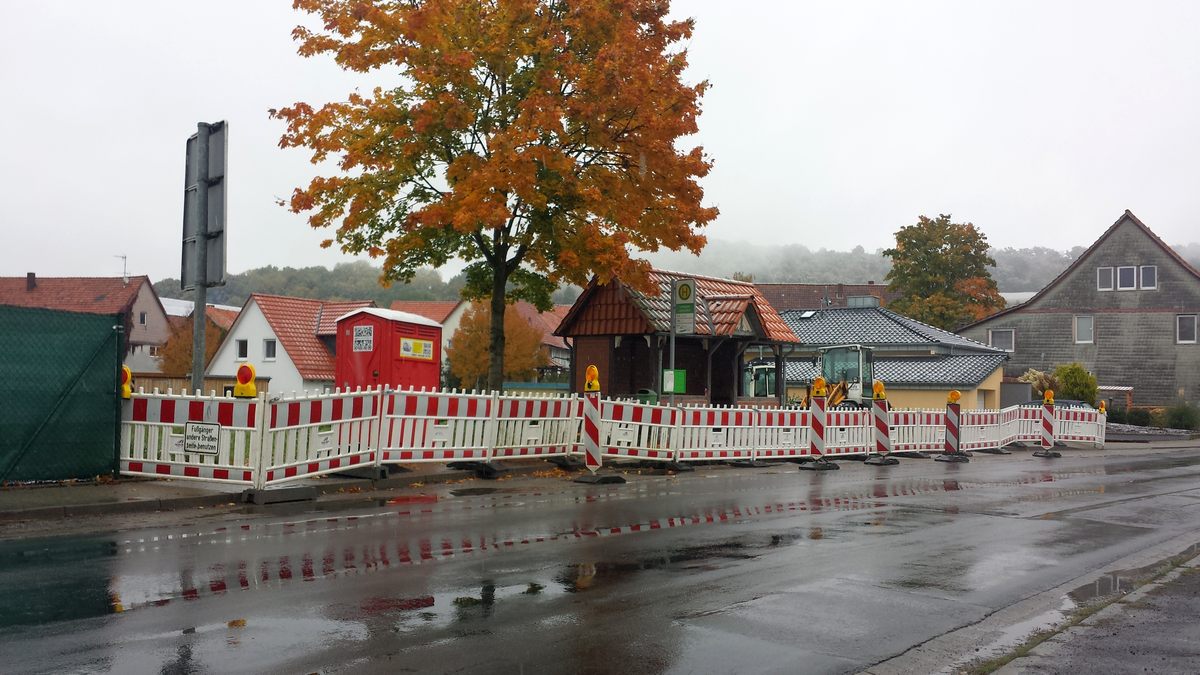 Adelebser Straße am 14.10.15