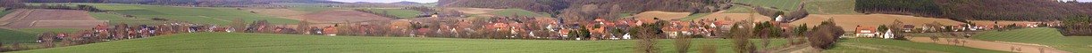 Ansicht Lödingsen vom Stapelberg