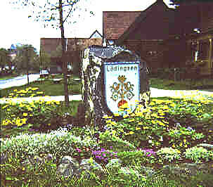 Wappenstein Lödingsen - Hörmker Straße, Ecke Adelebser Straße